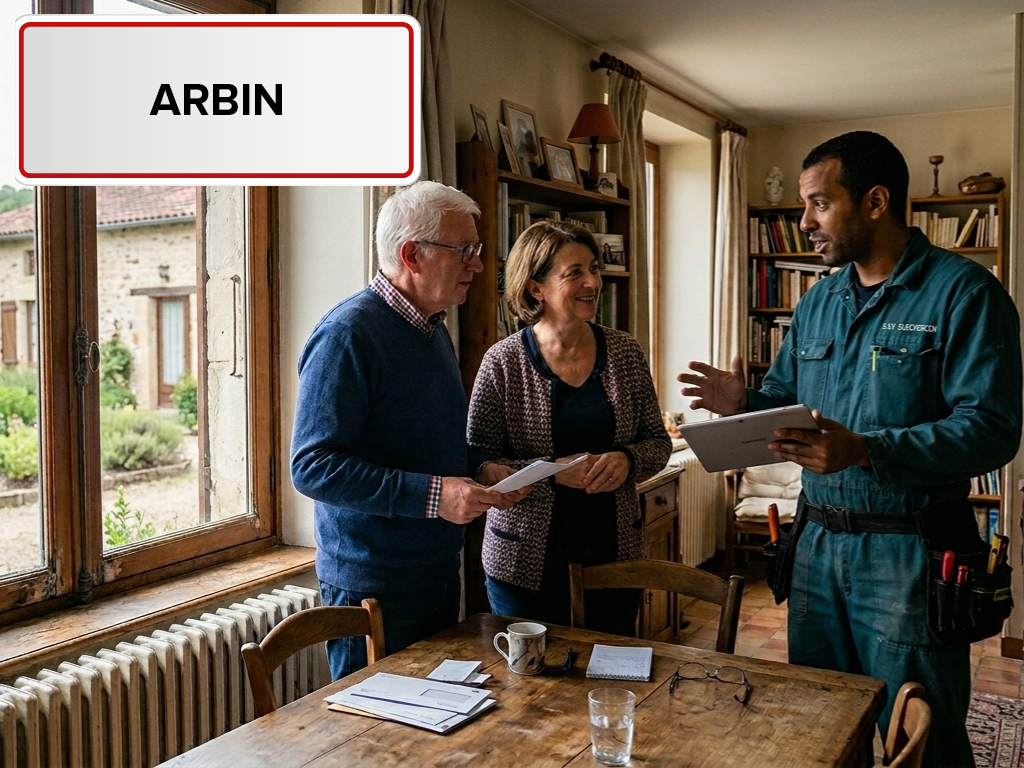 Installation de pompe à chaleur à Arbin (73800) en Savoie