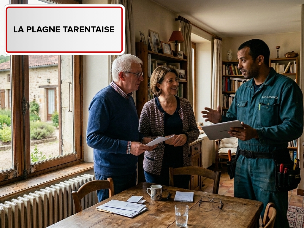 Installation de pompe à chaleur à La Plagne Tarentaise (73210) en Savoie